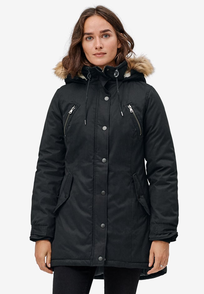 Modern A-line Parka image number 0