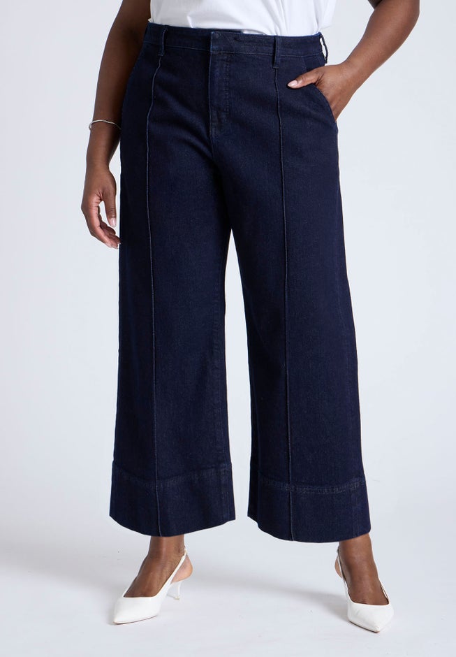 The Pintuck Trouser Jean image number 1