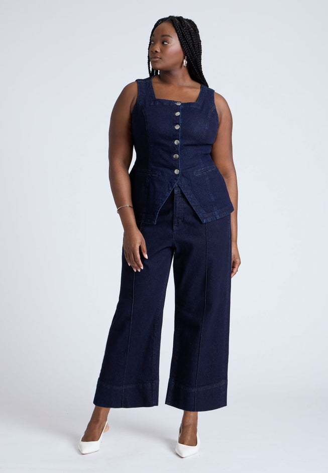 The Pintuck Trouser Jean image number 0