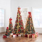 Fully Decorated Pre-Lit 4&frac12; Ft. Pop-Up Christmas Tree image number null