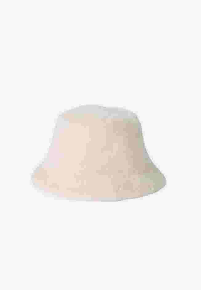Faux Mink Fur Bucket Hat image number 0