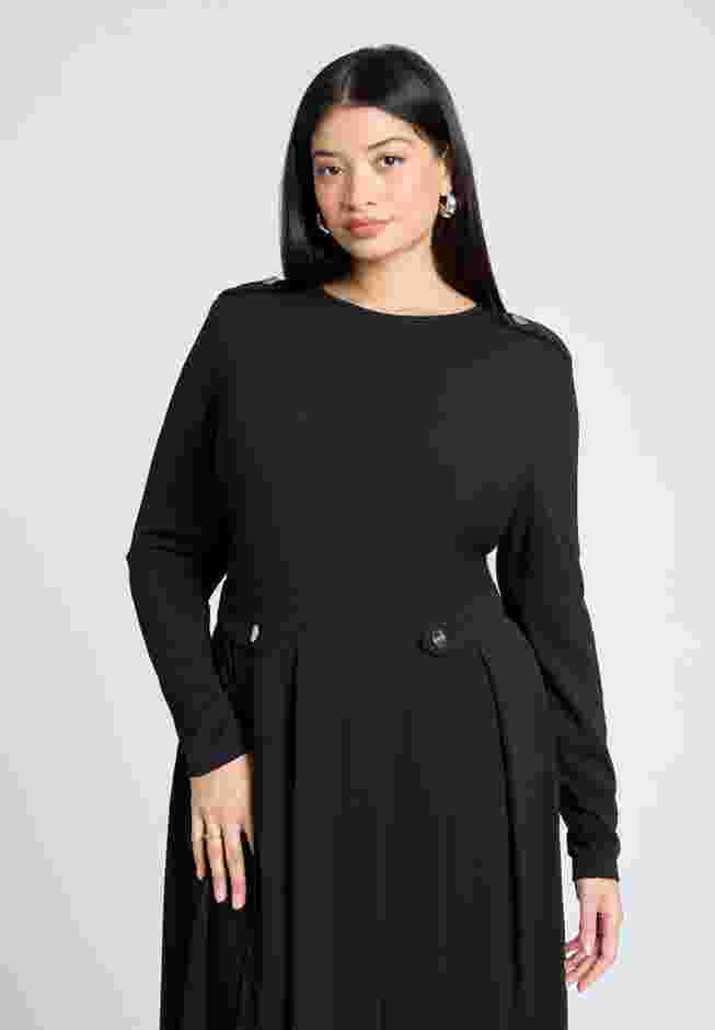 Eupalette Dress With Pleats image number 3