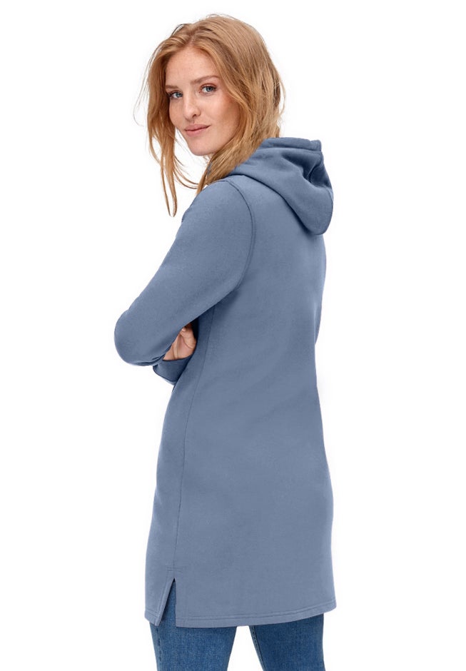 Hooded Sweatshirt Tunic image number 1