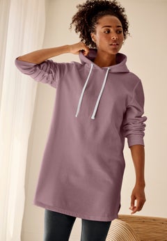 Hooded Sweatshirt Tunic