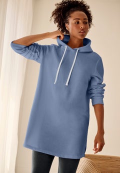 Hooded Sweatshirt Tunic