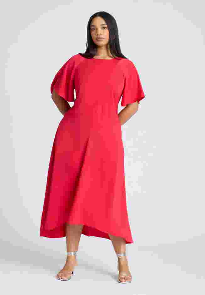 Seam Detail Relaxed Midi Dress image number 0