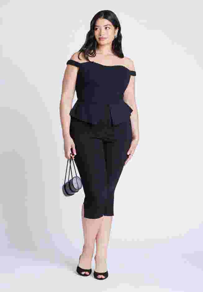 Off The Shoulder Peplum Top image number 2