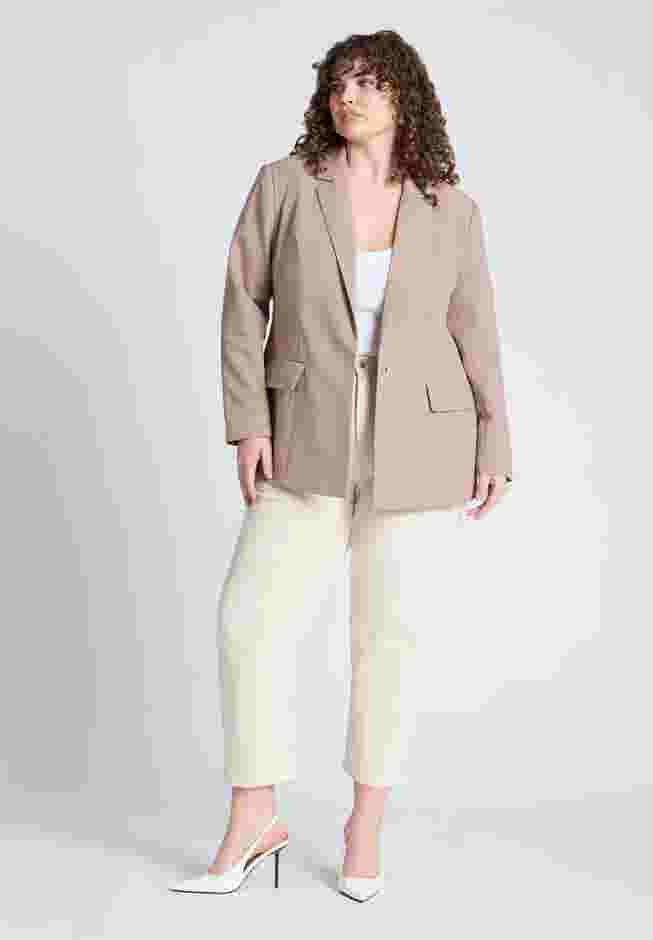 The Naomi Comfort Stretch Straight Crop Jean image number 0