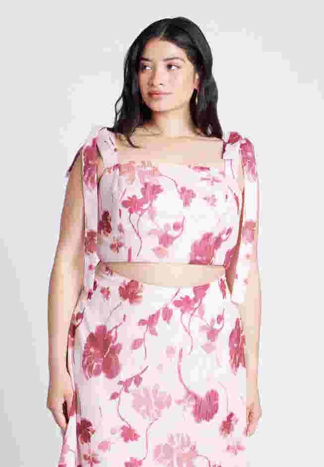 Floral Crop Top image number 0