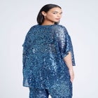 Sequin Poncho image number null