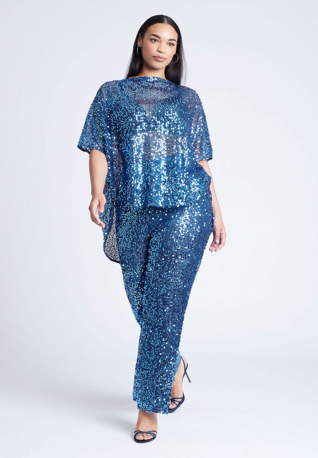 Sequin Poncho image number 2
