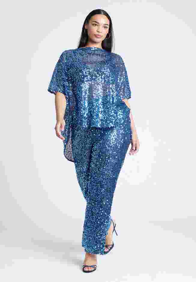 Sequin Poncho image number 3