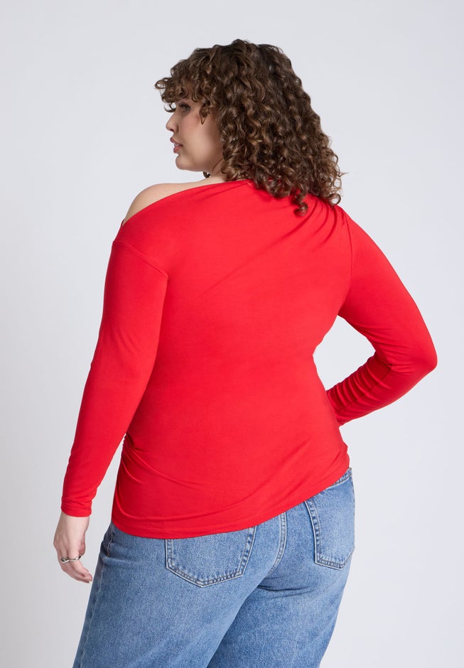 Asym Top With Tie image number 1