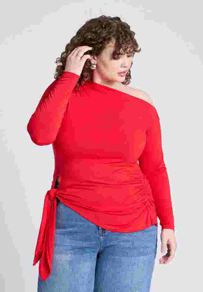 Asym Top With Tie image number 0