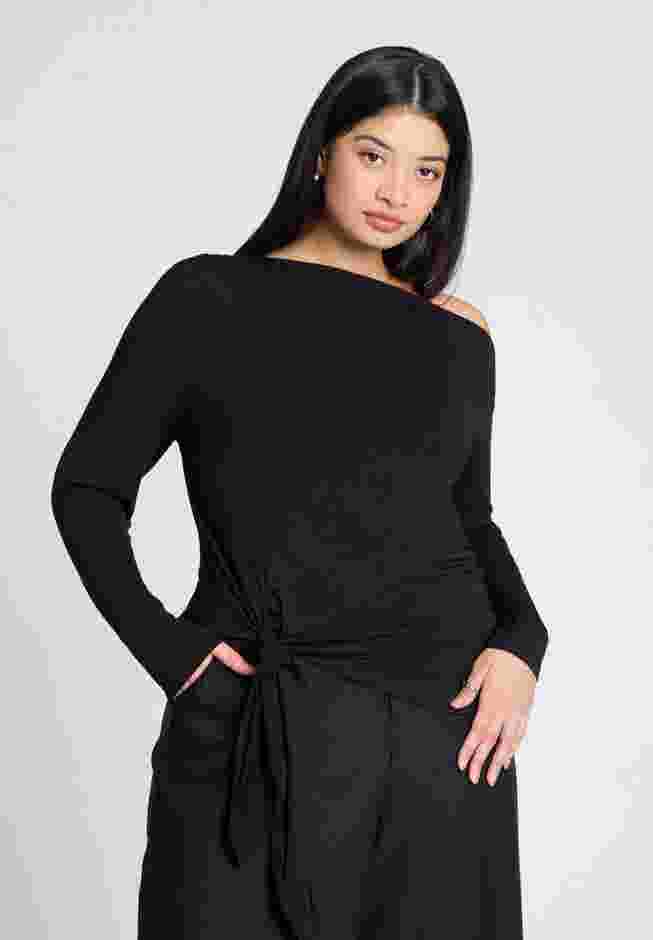 Asym Top With Tie image number 0