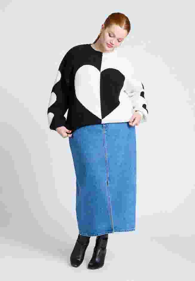 Heart Intarsia Sweater image number 2