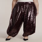 Sequin Balloon Trouser image number 1