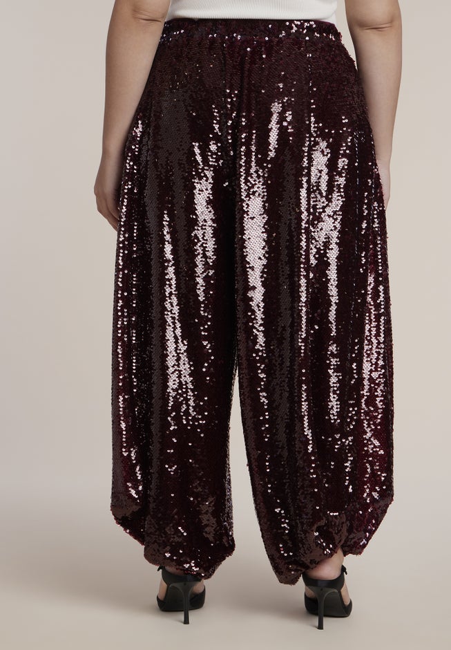 Sequin Balloon Trouser image number 2