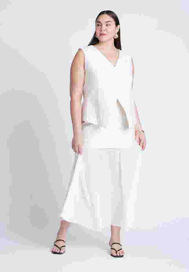 Split Hem Suiting Vest image number 3