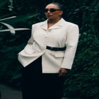 Belt Detail Blazer image number null