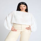 Plisse Dolman Top image number null