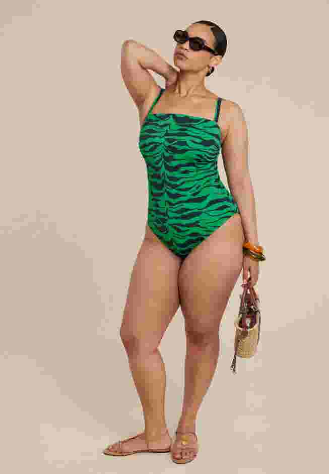 Green Zebra Stripe Suit image number 5