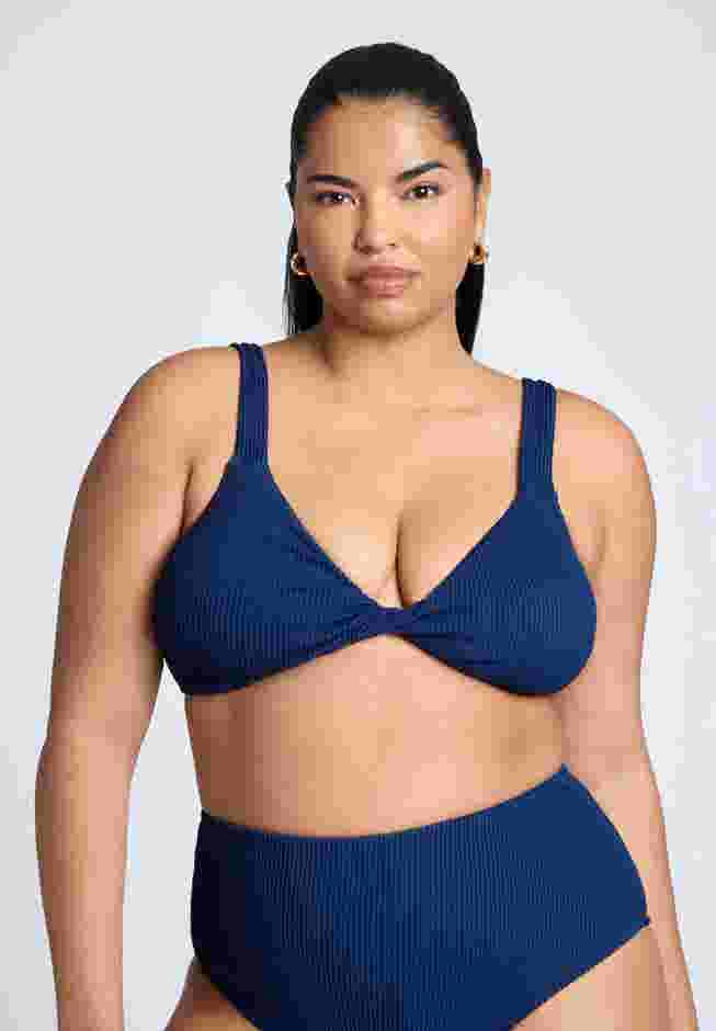 Textured Bikini Top image number 1