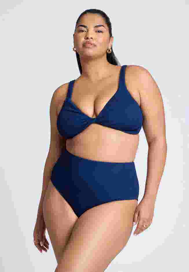 Textured Bikini Top image number 3