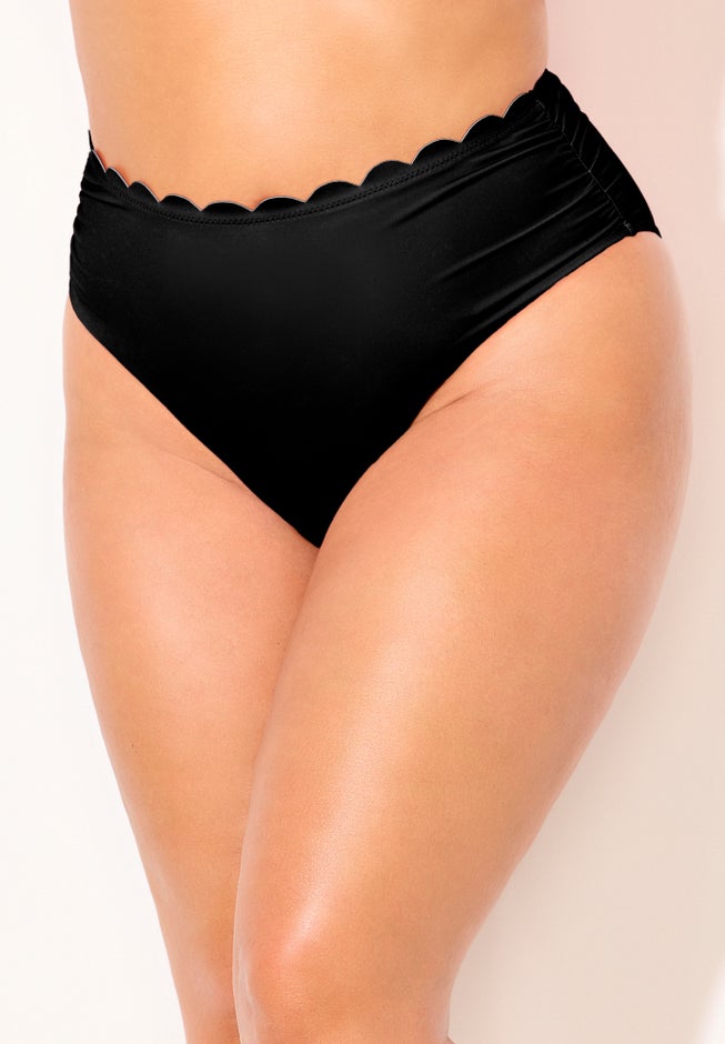  Scallop Trim Swim Brief image number 3