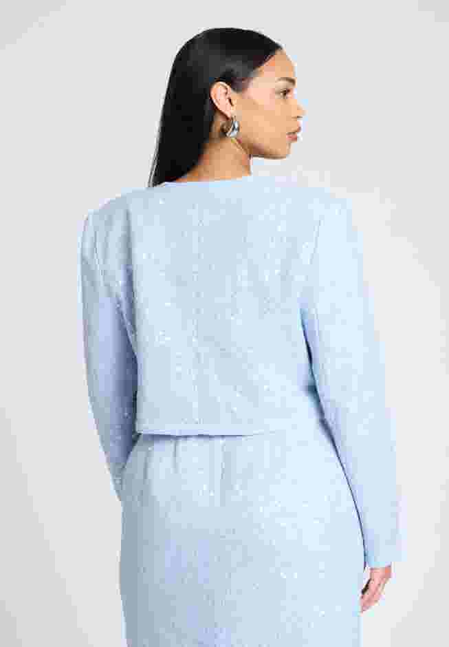 Sequin Tweed Jacket image number 1
