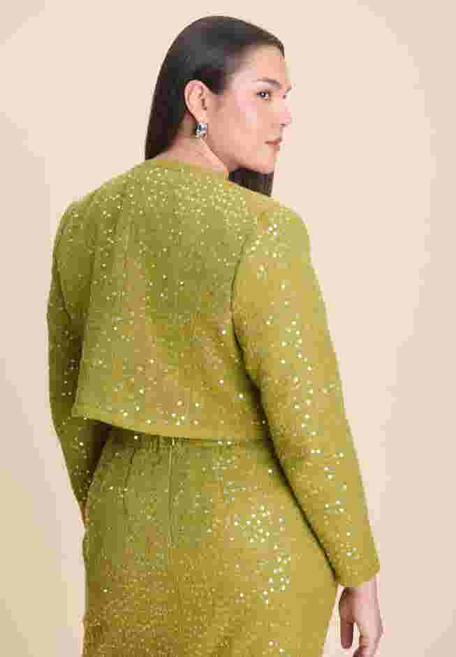 Sequin Tweed Jacket image number 2