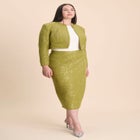 Sequin Tweed Jacket image number null