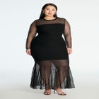 Sweater Trumpet Skirt image number null