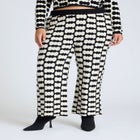Intarsia Sweater Pant image number null