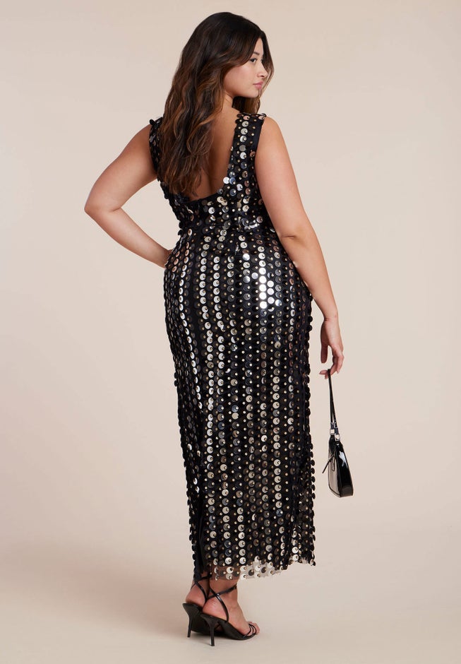  Paillette Maxi Dress image number 1