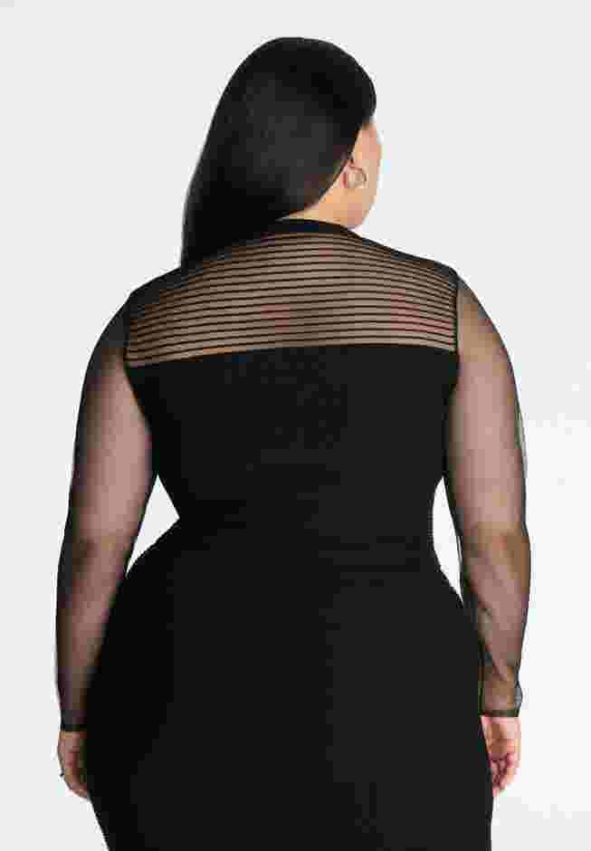 Horizontal Ribbed Sweater image number 1