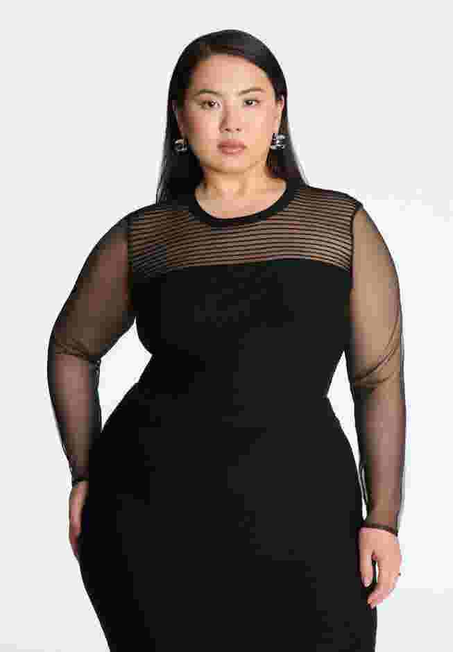 Horizontal Ribbed Sweater image number 0