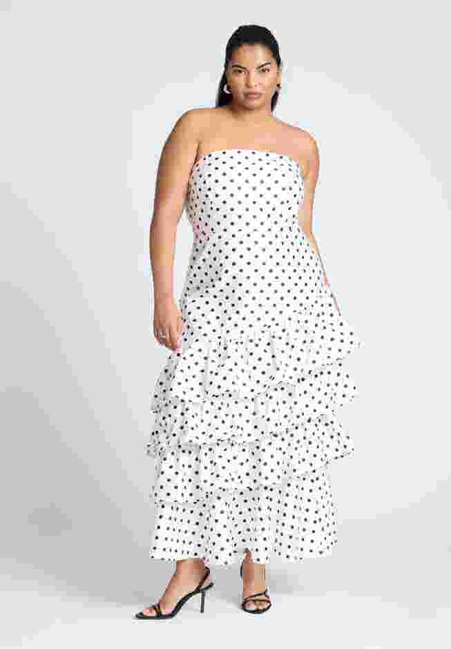 Ruffle Dot Gown image number 1