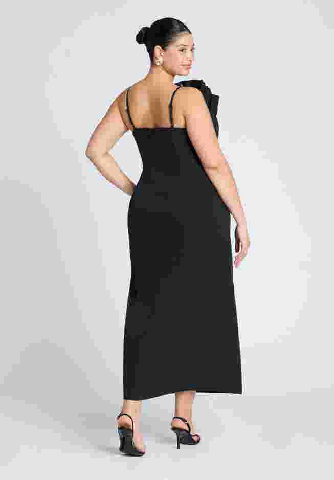 Pleated Fan Ruffle Gown image number 2