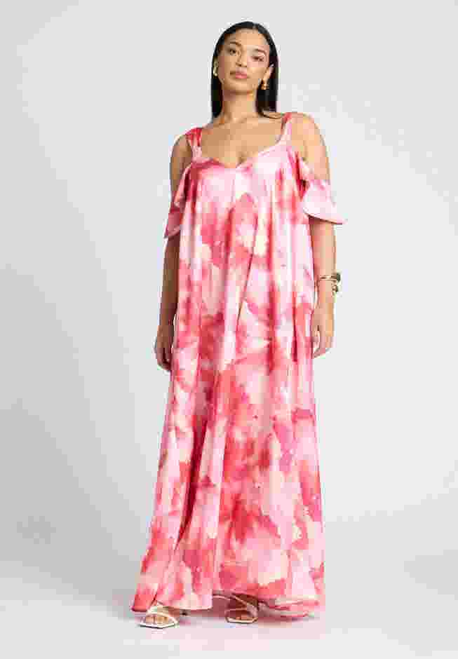 Strap Detail Trapeze Gown image number 1