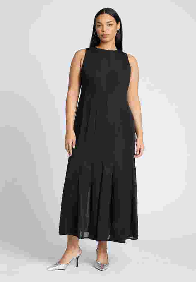 Chiffon Godet Maxi Dress image number 1