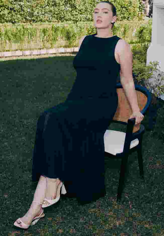 Chiffon Godet Maxi Dress image number 0