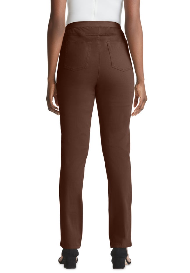 Stretch Denim Straight-Leg Jegging image number 2