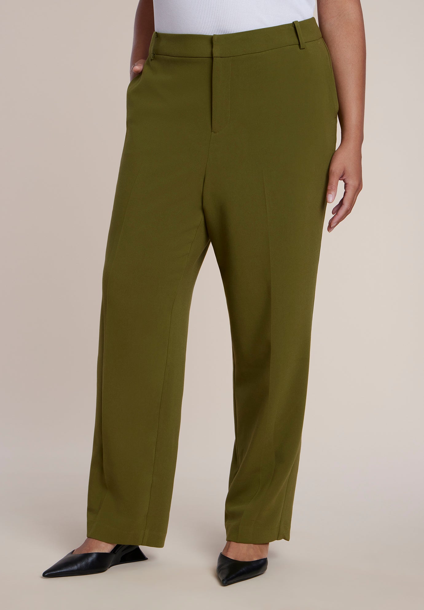 The 365 Semi-Stretch Straight-Leg Work Pant image number 1