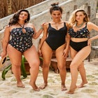 Braided Bandeau One Piece Swimsuit image number null