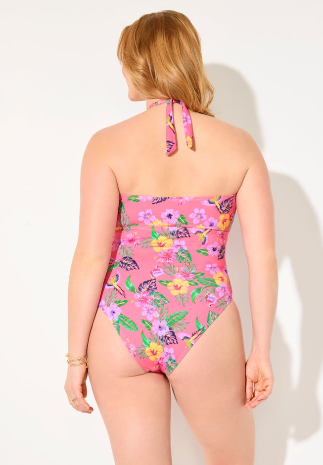 Braided Bandeau One Piece Swimsuit image number 6