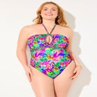 Braided Bandeau One Piece Swimsuit image number null