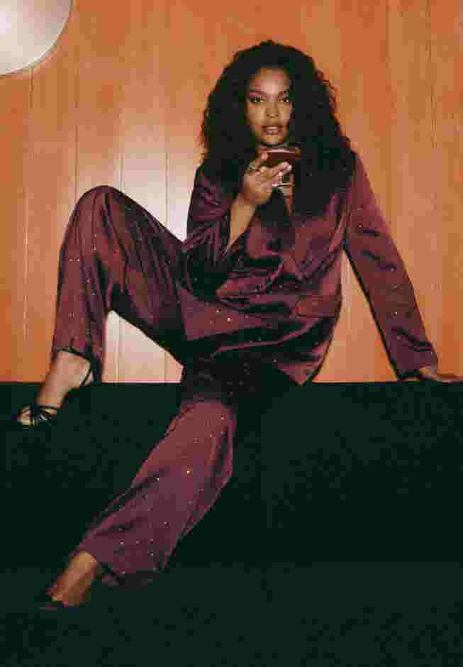 Rhinestone Embellished Trouser image number 0