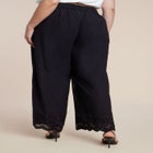 Embroidered Eyelet Pant image number null