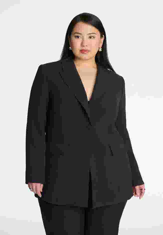 Heart Cutout Blazer image number 2